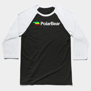 Polar Bear (White) Baseball T-Shirt